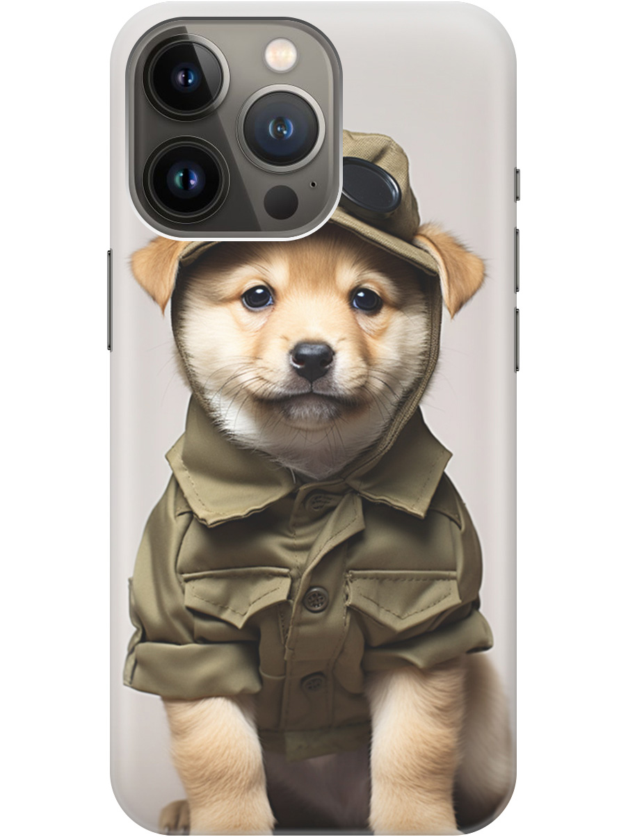 Силиконовый чехол на Apple iPhone 14 Pro с рисунком "Щенок в форме", Серый;зеленый, 20000260
Силиконовый чехол на Apple iPhone 14 Pro с рисунком "Щенок в форме", Серый;зеленый, 20000260