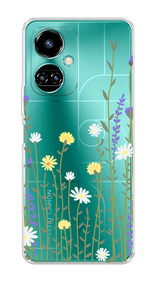 Чехол на Tecno Camon 19/19 Pro 4G "Ромашка и лаванда", Зеленый;желтый;прозрачный, 301650-1
Чехол на Tecno Camon 19/19 Pro 4G "Ромашка и лаванда", Зеленый;желтый;прозрачный, 301650-1