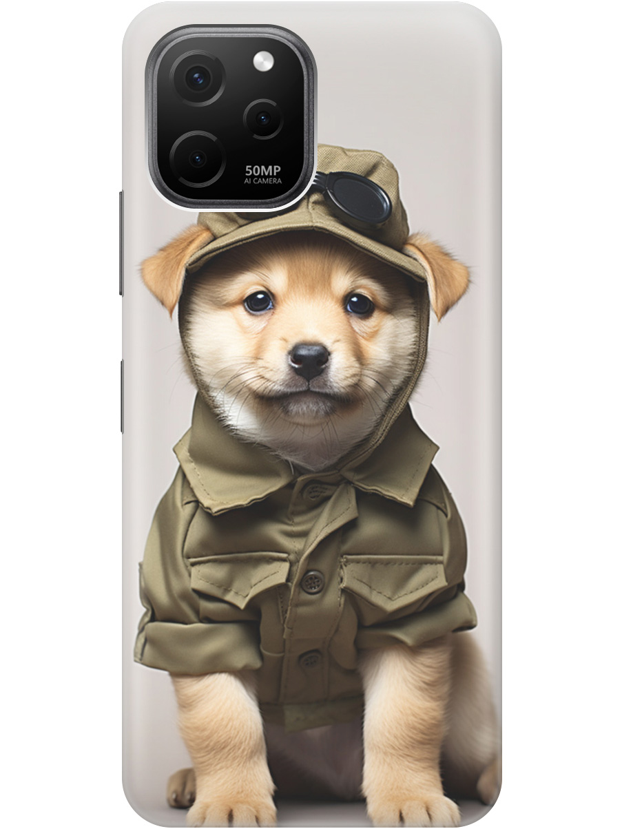 Силиконовый чехол на Huawei nova Y61 с рисунком "Щенок в форме", Серый;зеленый, 20000447
Силиконовый чехол на Huawei nova Y61 с рисунком "Щенок в форме", Серый;зеленый, 20000447