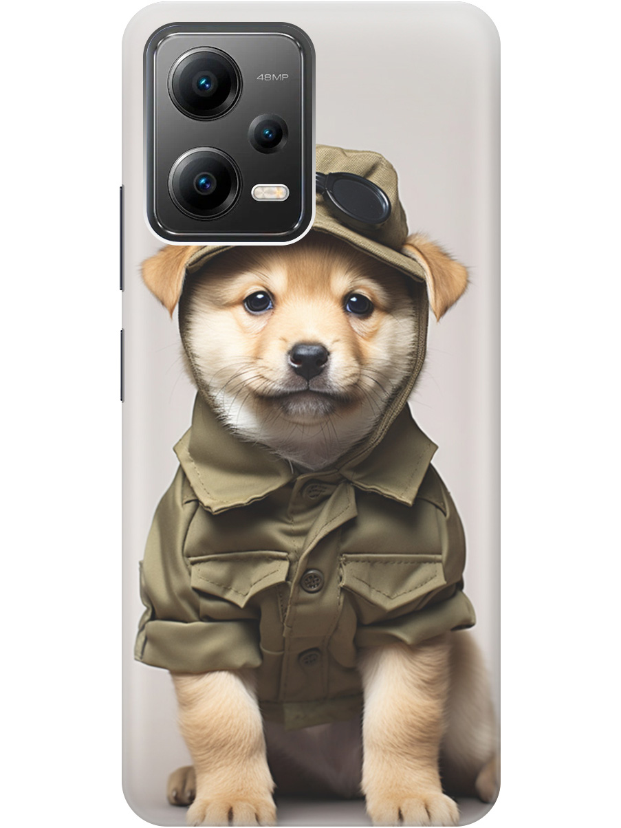 Силиконовый чехол на Xiaomi Poco X5 5G с рисунком "Щенок в форме", Серый;зеленый, 20000535
Силиконовый чехол на Xiaomi Poco X5 5G с рисунком "Щенок в форме", Серый;зеленый, 20000535