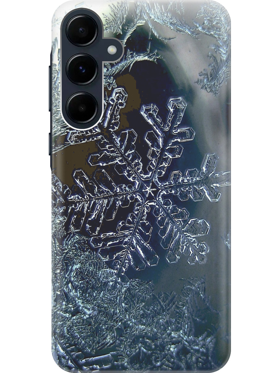 Силиконовый чехол на Samsung Galaxy A55 с рисунком "Макро снежинка", Синий;черный, 20012126
Силиконовый чехол на Samsung Galaxy A55 с рисунком "Макро снежинка", Синий;черный, 20012126