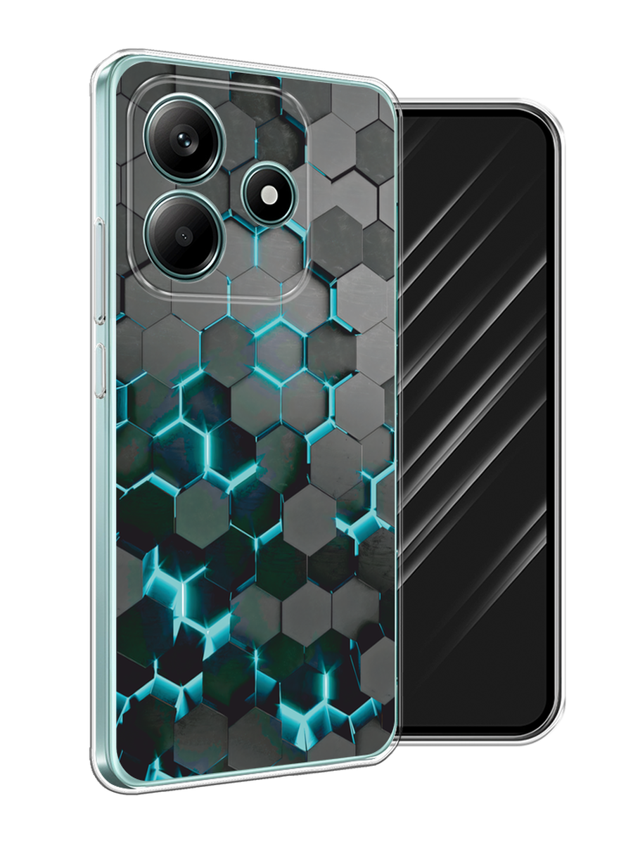 Чехол Awog на Xiaomi Redmi Note 14 5G "Соты бирюзовые", Черный;бирюзовый;синий, 323850-1
Чехол Awog на Xiaomi Redmi Note 14 5G "Соты бирюзовые", Черный;бирюзовый;синий, 323850-1