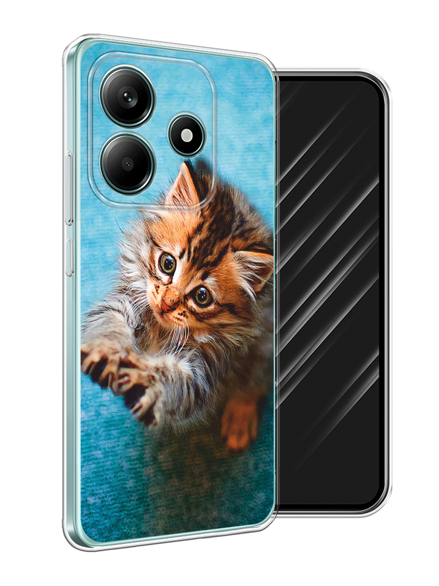 Чехол Awog на Xiaomi Redmi Note 14 5G "Котенок просит есть", Бирюзовый;коричневый;белый, 323850-1
Чехол Awog на Xiaomi Redmi Note 14 5G "Котенок просит есть", Бирюзовый;коричневый;белый, 323850-1