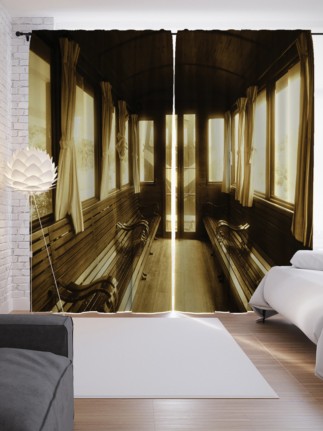 Шторы JoyArty с фотопечатью "Кабинка ретро фуникулера" из сатена, 290х265 см, Кабинка ретро фуникулера
Шторы JoyArty с фотопечатью "Кабинка ретро фуникулера" из сатена, 290х265 см, Кабинка ретро фуникулера