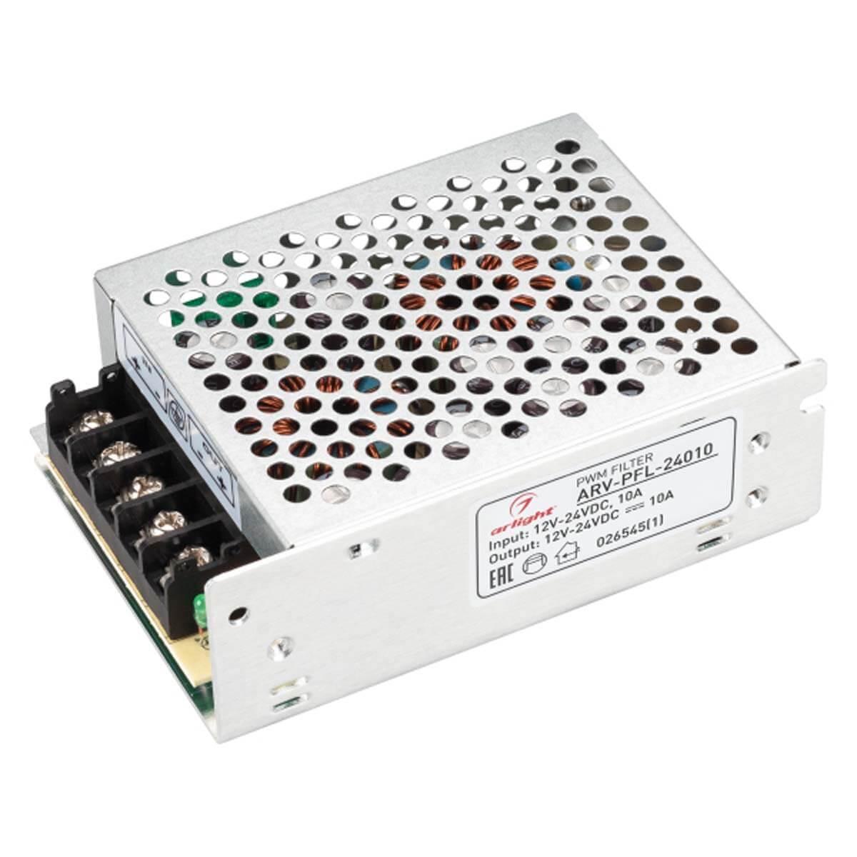 Блок питания Arlight ARV-PFL-24010 DC/DC 12-24V 10A IP20 026545(1), Серебристый, 026545(1)
Блок питания Arlight ARV-PFL-24010 DC/DC 12-24V 10A IP20 026545(1), Серебристый, 026545(1)