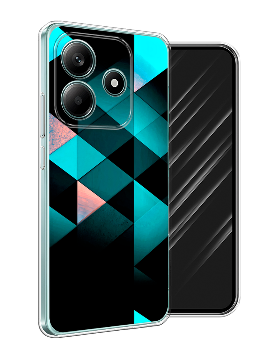 Чехол Awog на Xiaomi Redmi Note 14 5G "Геометрия 16", Бирюзовый;черный, 323850-1
Чехол Awog на Xiaomi Redmi Note 14 5G "Геометрия 16", Бирюзовый;черный, 323850-1