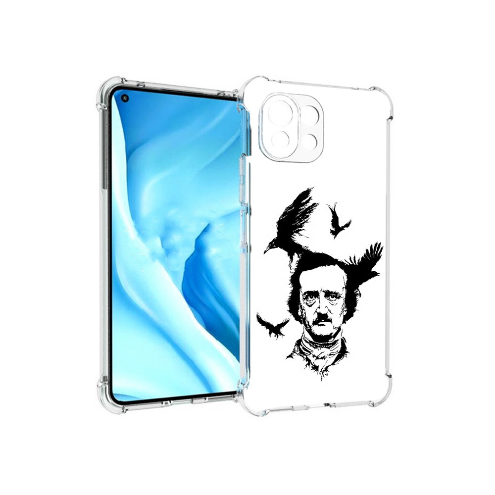Чехол MyPads Tocco для Xiaomi Mi 11 Lite Эдгар Аллан черно белый (PT159462.256.204), Прозрачный, Tocco
Чехол MyPads Tocco для Xiaomi Mi 11 Lite Эдгар Аллан черно белый (PT159462.256.204), Прозрачный, Tocco