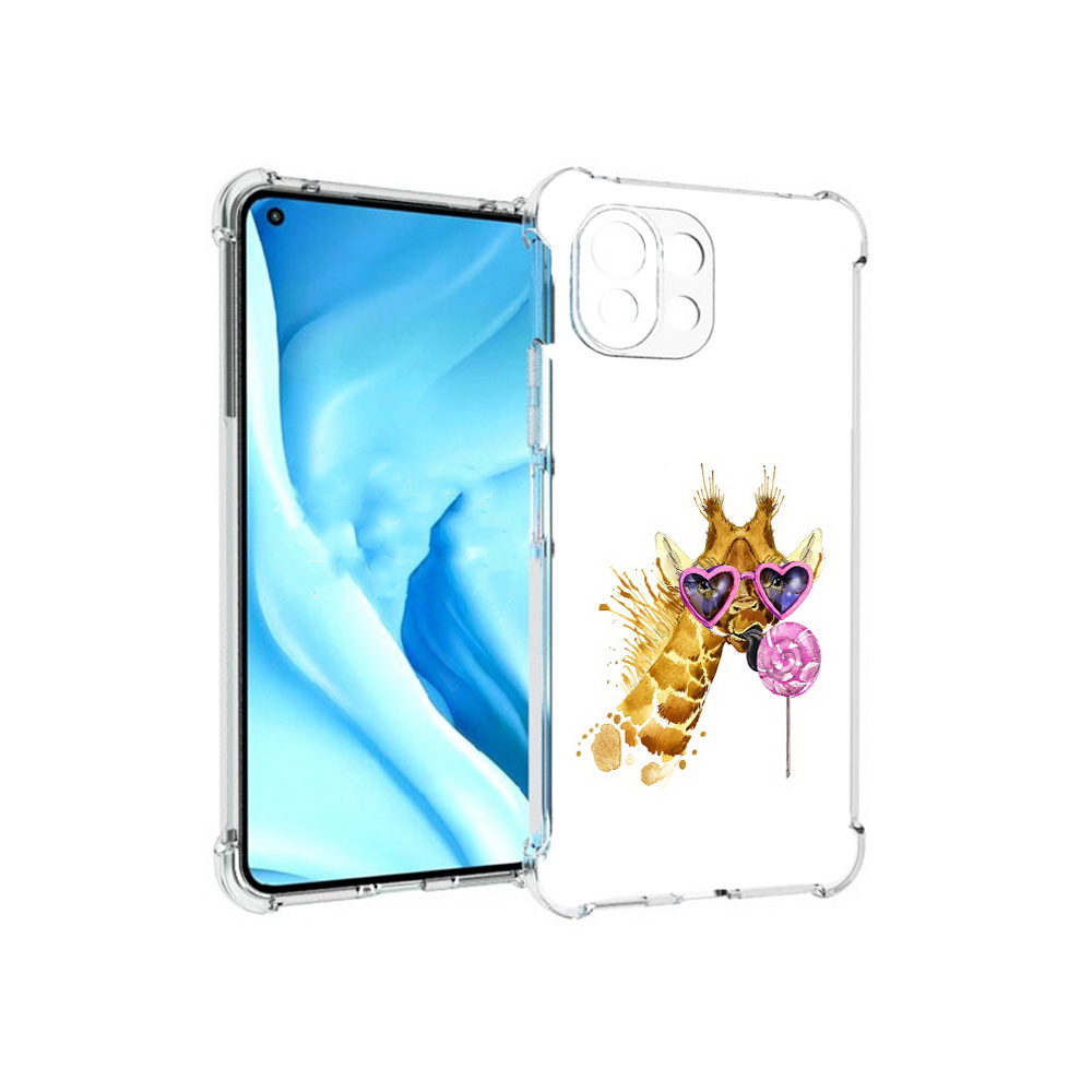 Чехол MyPads Tocco для Xiaomi Mi 11 Lite акварельный жираф (PT159462.256.217), Прозрачный, Tocco
Чехол MyPads Tocco для Xiaomi Mi 11 Lite акварельный жираф (PT159462.256.217), Прозрачный, Tocco