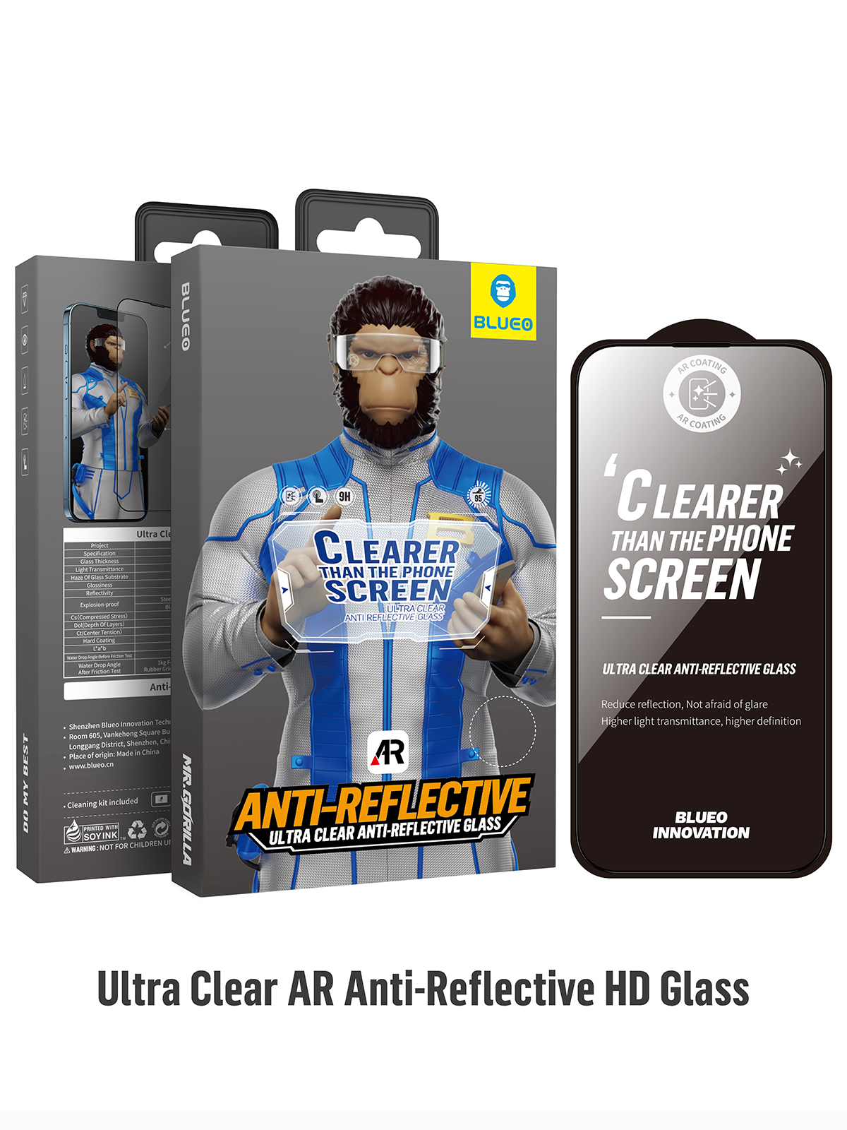 Стекло BlueO для iPhone 14 Pro Max AR Anti-reflective ультра-прозрачное, AR Anti-reflective
Стекло BlueO для iPhone 14 Pro Max AR Anti-reflective ультра-прозрачное, AR Anti-reflective