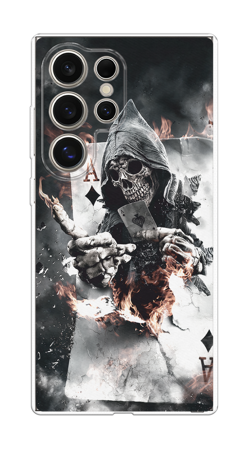 Чехол на Samsung Galaxy S25 Ultra Карты черепа в капюшоне, Белый;серый, 2110550-1
Чехол на Samsung Galaxy S25 Ultra Карты черепа в капюшоне, Белый;серый, 2110550-1