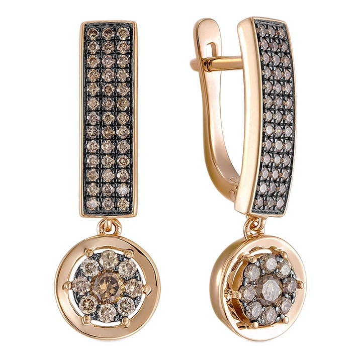 Серьги из красного золота с бриллиантом Vesna jewelry 21937-157-09-00, 21937-157-09-00
Серьги из красного золота с бриллиантом Vesna jewelry 21937-157-09-00, 21937-157-09-00