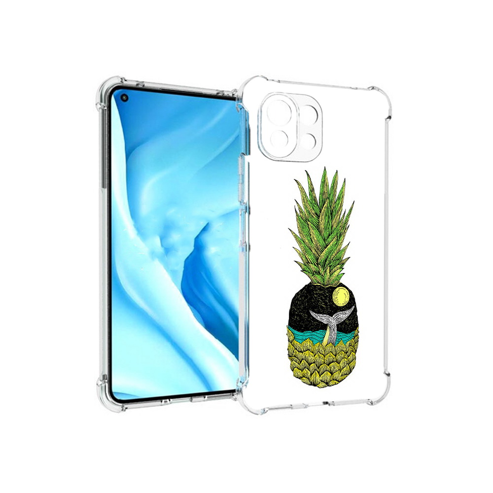 Чехол MyPads Tocco для Xiaomi Mi 11 Lite ананас с китом (PT159462.256.220), Прозрачный, Tocco
Чехол MyPads Tocco для Xiaomi Mi 11 Lite ананас с китом (PT159462.256.220), Прозрачный, Tocco