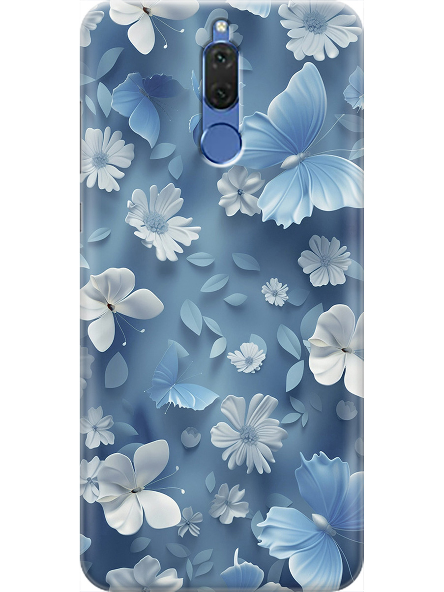 Силиконовый чехол на Huawei Mate 10 Lite/Nova 2i с принтом "Голубые бабочки", Прозрачный;белый;голубой, 717097010
Силиконовый чехол на Huawei Mate 10 Lite/Nova 2i с принтом "Голубые бабочки", Прозрачный;белый;голубой, 717097010