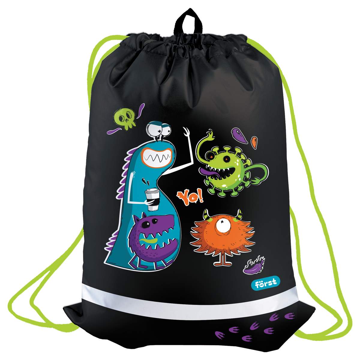 Мешок для обуви Forst, Monster party 351321, 36x47 см, 2 шт в комплекте, Разноцветный, 351321
Мешок для обуви Forst, Monster party 351321, 36x47 см, 2 шт в комплекте, Разноцветный, 351321