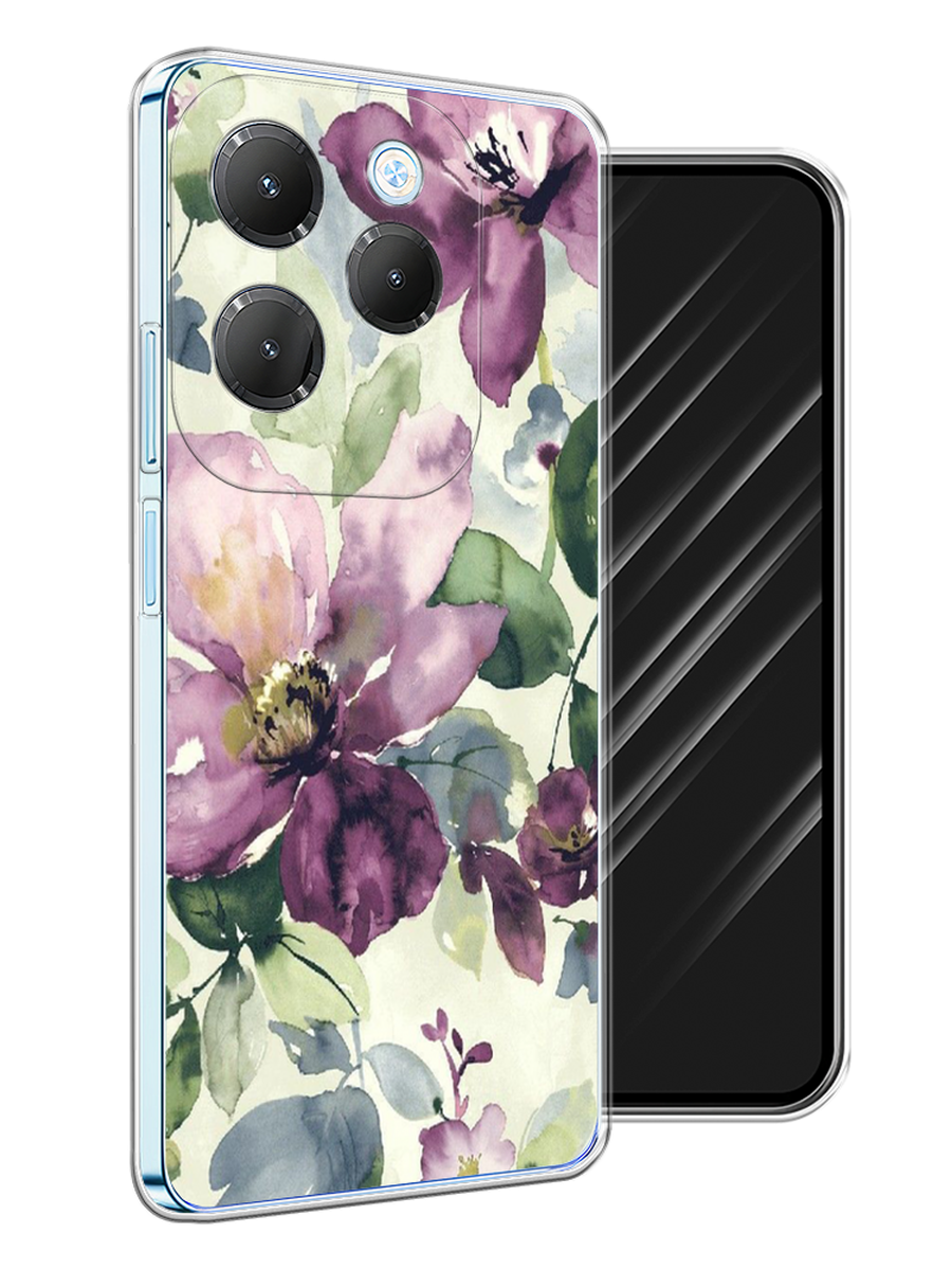 Чехол Awog на Infinix Hot 40 Pro "Сиреневые цветы-акварель", Фиолетовый, 3105350-1
Чехол Awog на Infinix Hot 40 Pro "Сиреневые цветы-акварель", Фиолетовый, 3105350-1