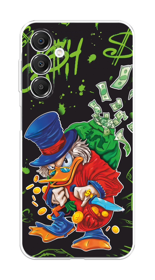 Чехол на Samsung Galaxy A16 "Скрудж Макдак с мешком денег", Красный;синий;зеленый;черный, 2110250-1
Чехол на Samsung Galaxy A16 "Скрудж Макдак с мешком денег", Красный;синий;зеленый;черный, 2110250-1