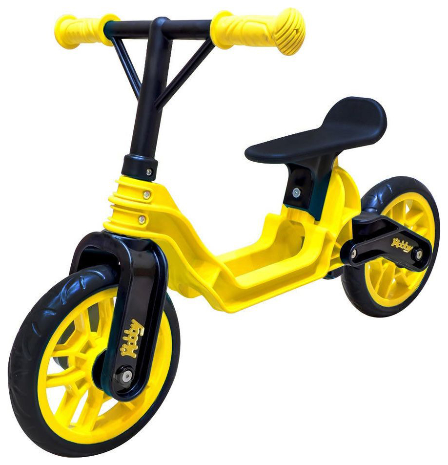 фото Беговел hobby bike rt op503 magestic 6637 yellow black r-toys
