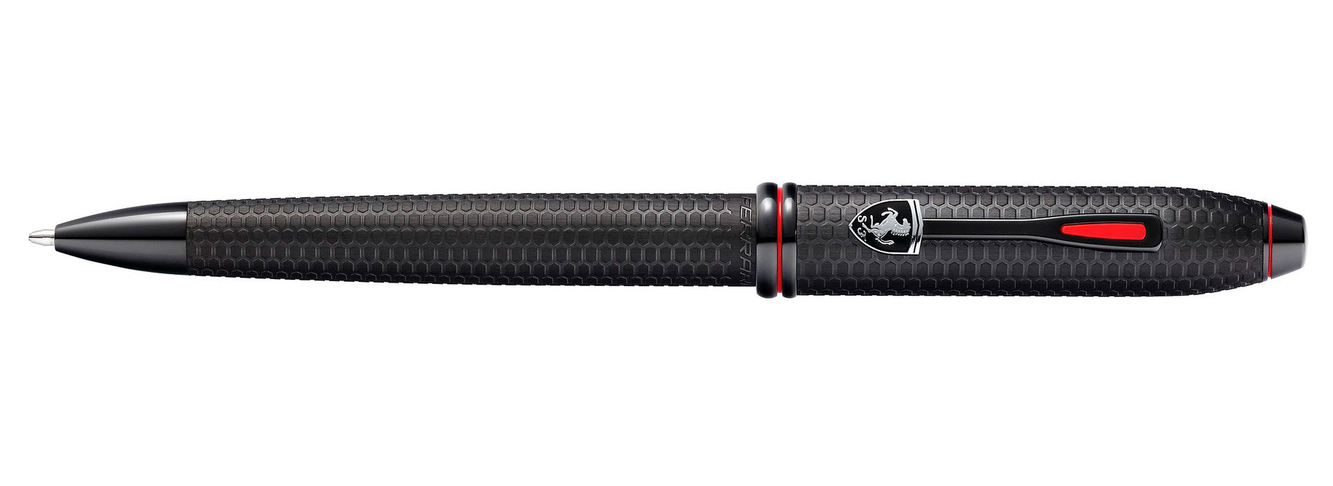 Cross Townsend - Ferrari Brushed Black Etched Honeycomb Pattern/Black PVD, шариковая ручка
Cross Townsend - Ferrari Brushed Black Etched Honeycomb Pattern/Black PVD, шариковая ручка