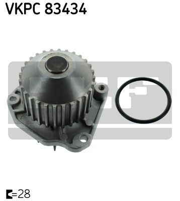 Водяной насос SKF VKPC 83434
Водяной насос SKF VKPC 83434