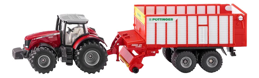 Спецтехника Siku Трактор Massey Ferguson с кузовом Poettinger Jumbo, Трактор Massey Ferguson с кузовом Poettinger Jumbo
Спецтехника Siku Трактор Massey Ferguson с кузовом Poettinger Jumbo, Трактор Massey Ferguson с кузовом Poettinger Jumbo