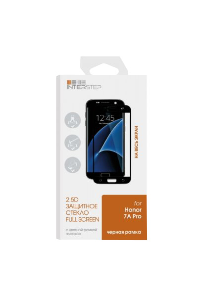 Защитное стекло InterStep для Huawei Honor 7A Pro Black, 2.5D для Honor 7A Pro. Black Frame
Защитное стекло InterStep для Huawei Honor 7A Pro Black, 2.5D для Honor 7A Pro. Black Frame