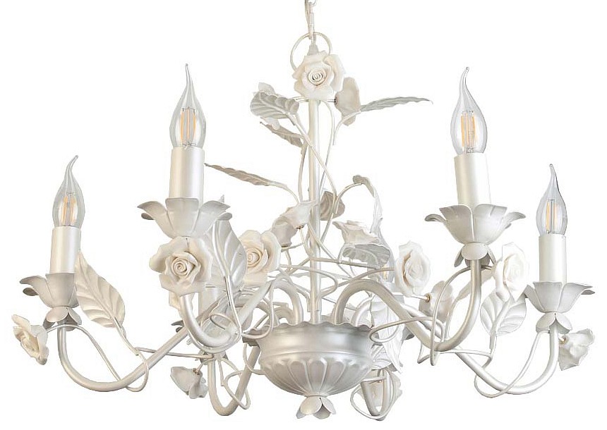 Люстра подвесная TopLight TL5910D-05WH 
Люстра подвесная TopLight TL5910D-05WH