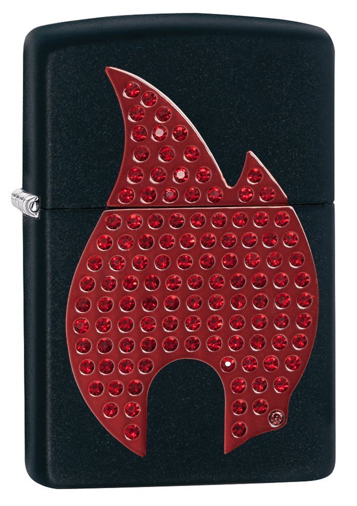 Бензиновая зажигалка Zippo Bling Flame Emblem Black Matte, Черный;красный, Bling Flame Emblem
Бензиновая зажигалка Zippo Bling Flame Emblem Black Matte, Черный;красный, Bling Flame Emblem