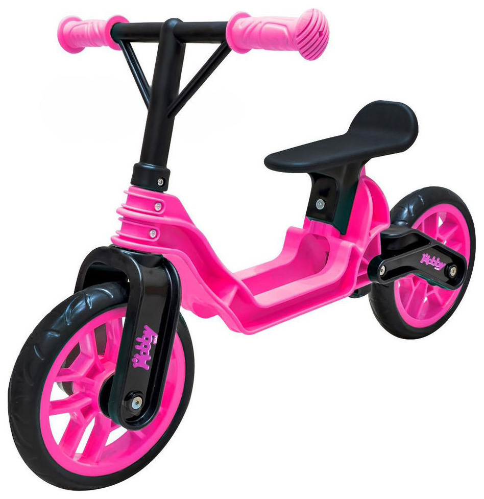 фото Беговел hobby bike rt op503 magestic 6637 pink black r-toys