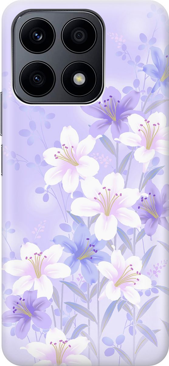 Силиконовый чехол на Honor X8a с принтом "Лилии на фиолетовом", Белый;фиолетовый, 158882
Силиконовый чехол на Honor X8a с принтом "Лилии на фиолетовом", Белый;фиолетовый, 158882