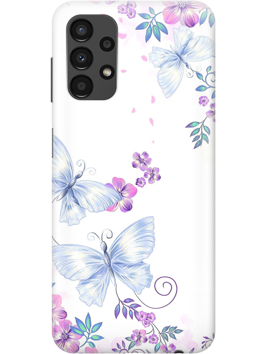 Силиконовый чехол на Samsung Galaxy A13 4G с рисунком "Бабочки и фиалки" прозрачный, Белый;фиолетовый, 20000708
Силиконовый чехол на Samsung Galaxy A13 4G с рисунком "Бабочки и фиалки" прозрачный, Белый;фиолетовый, 20000708