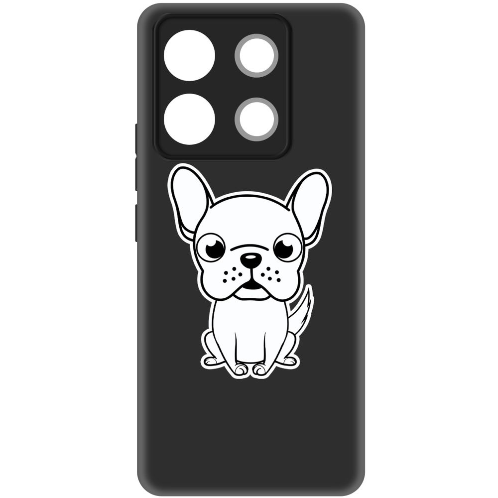 Чехол-накладка Krutoff Soft Case Черно-белый щенок для Xiaomi Redmi Note 13 Pro 5G черный
Чехол-накладка Krutoff Soft Case Черно-белый щенок для Xiaomi Redmi Note 13 Pro 5G черный