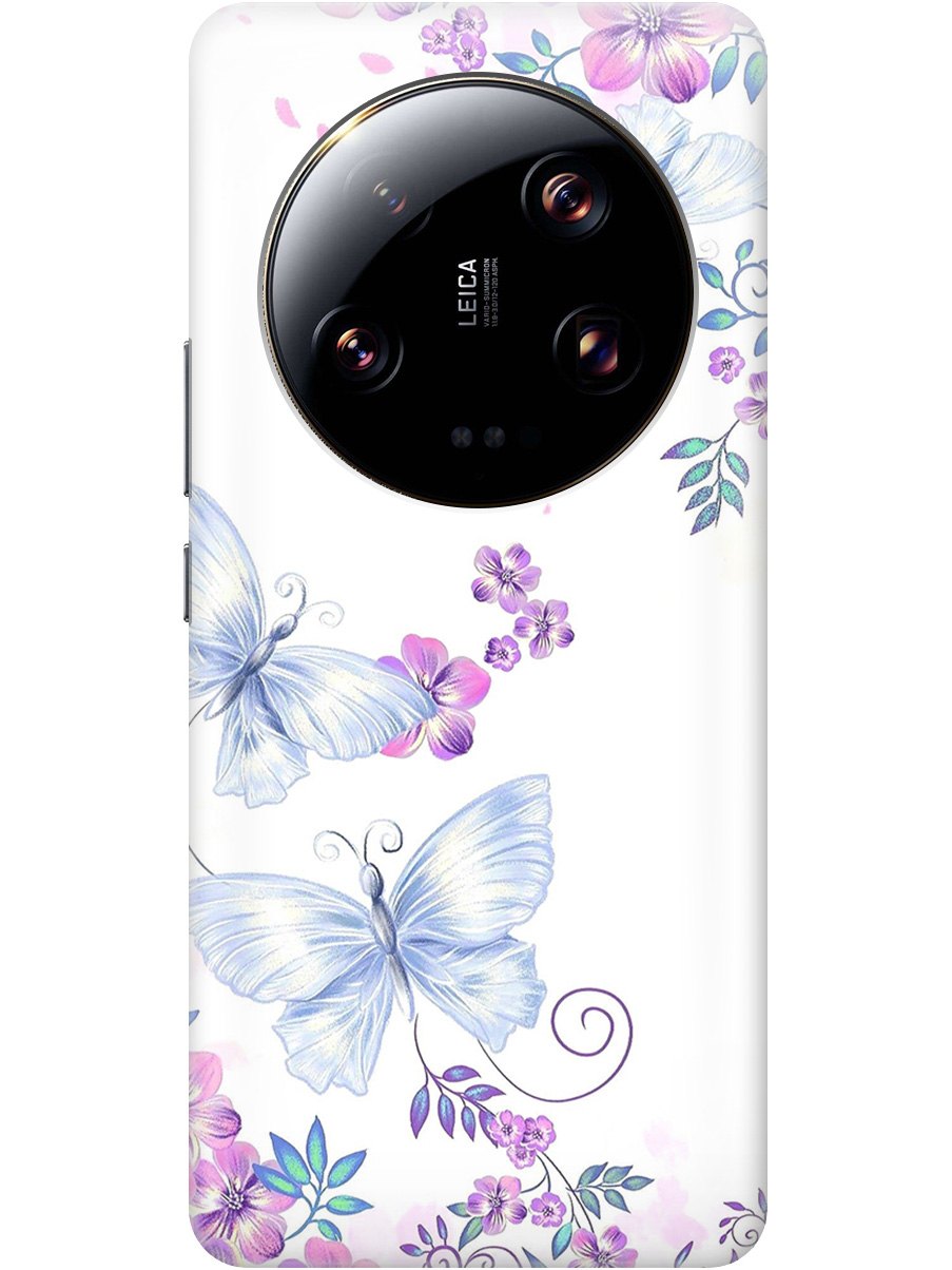 Силиконовый чехол на Xiaomi 13 Ultra с рисунком "Бабочки и фиалки" прозрачный, Белый;фиолетовый, 20000112
Силиконовый чехол на Xiaomi 13 Ultra с рисунком "Бабочки и фиалки" прозрачный, Белый;фиолетовый, 20000112