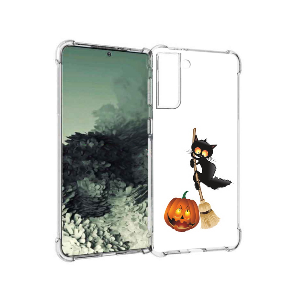 Чехол MyPads Tocco для Samsung Galaxy S21+ хэлуинский котик (PT157355.533.667), Прозрачный, Tocco
Чехол MyPads Tocco для Samsung Galaxy S21+ хэлуинский котик (PT157355.533.667), Прозрачный, Tocco