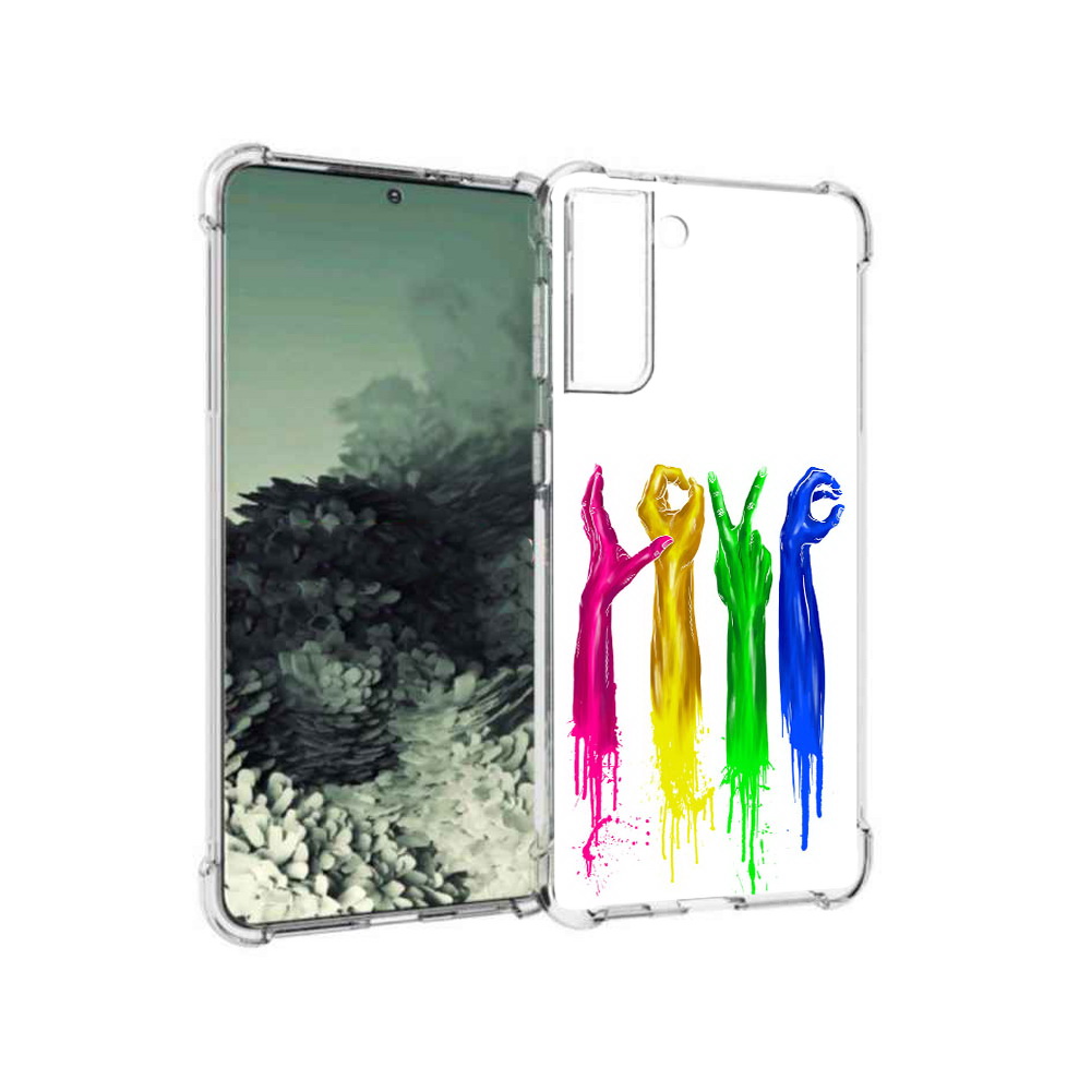 Чехол MyPads Tocco для Samsung Galaxy S21+ яркие руки love (PT157355.533.707), Прозрачный, Tocco
Чехол MyPads Tocco для Samsung Galaxy S21+ яркие руки love (PT157355.533.707), Прозрачный, Tocco