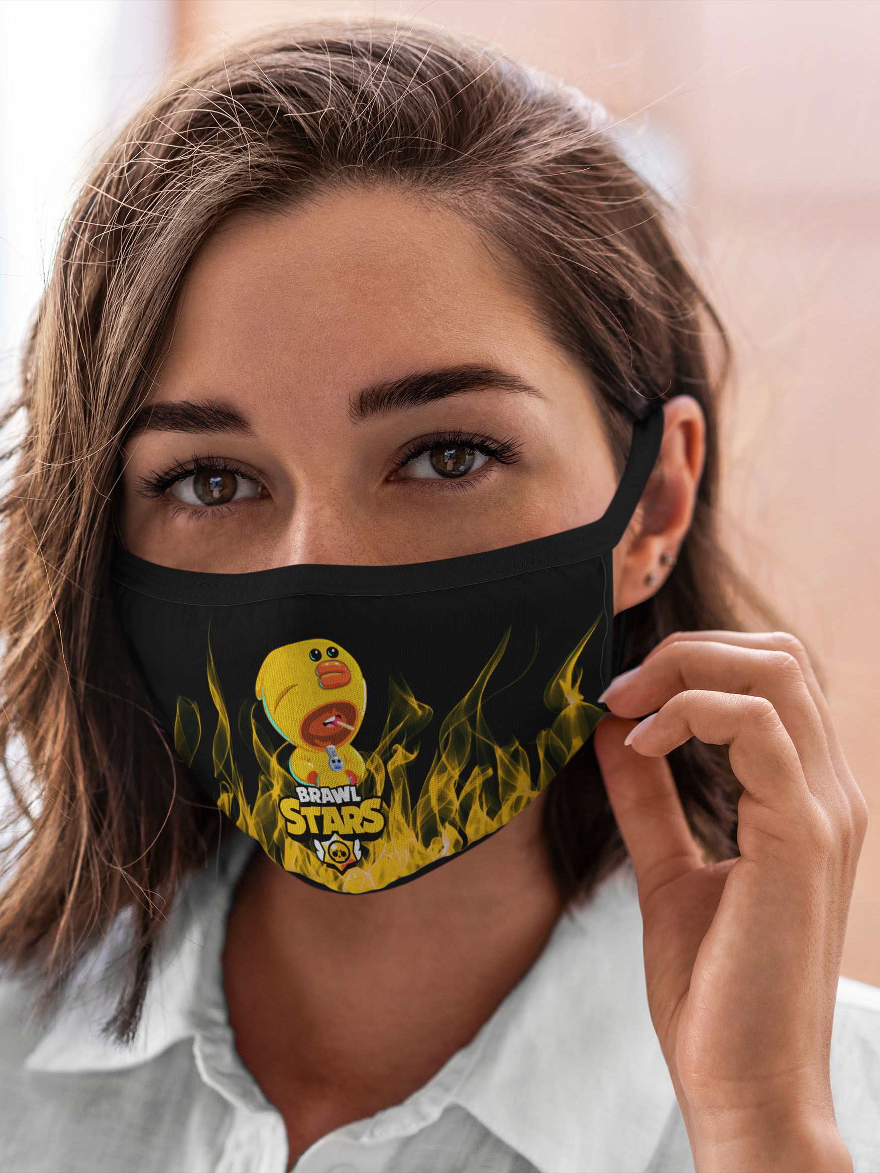 Многоразовая маска унисекс Burnettie Brawl Stars Sally Leon., Разноцветный, Brawl Stars Sally Leon.
Многоразовая маска унисекс Burnettie Brawl Stars Sally Leon., Разноцветный, Brawl Stars Sally Leon.