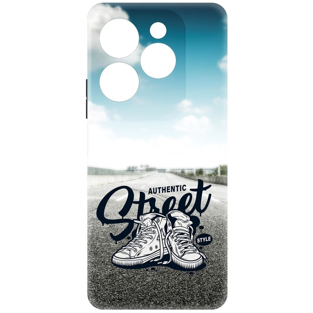 Чехол-накладка Krutoff Soft Case Кроссовки мужские Уличный стиль для INFINIX Hot 40 черный
Чехол-накладка Krutoff Soft Case Кроссовки мужские Уличный стиль для INFINIX Hot 40 черный