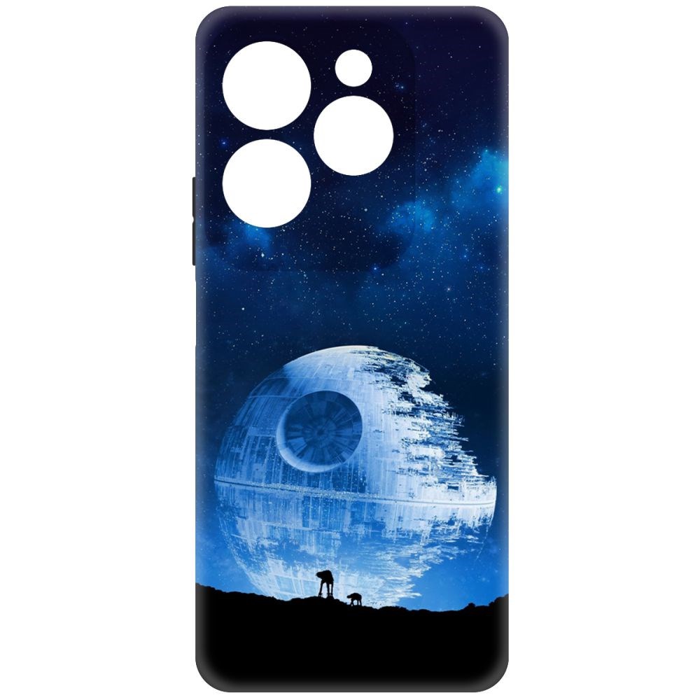 Чехол-накладка Krutoff Soft Case Звездные Войны. Звезда смерти для INFINIX Hot 40 черный
Чехол-накладка Krutoff Soft Case Звездные Войны. Звезда смерти для INFINIX Hot 40 черный