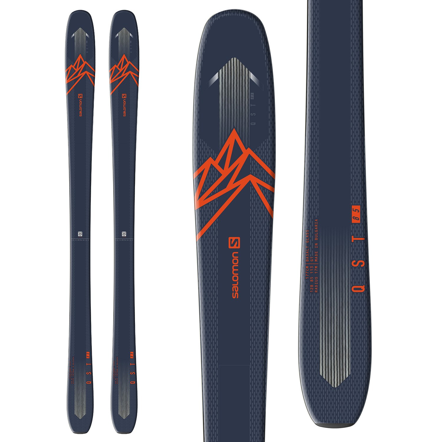 Горные лыжи Salomon 19-20 N QST 85 Orange/Black 177, Горные лыжи Salomon 19-20 N QST 85 Orange/Black
Горные лыжи Salomon 19-20 N QST 85 Orange/Black 177, Горные лыжи Salomon 19-20 N QST 85 Orange/Black