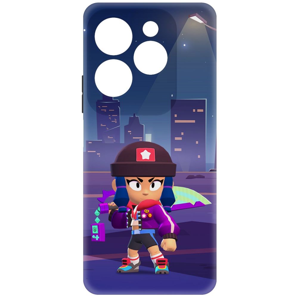 Чехол-накладка Krutoff Soft Case Brawl Stars - Героиня Биби для INFINIX Hot 40 Pro черный
Чехол-накладка Krutoff Soft Case Brawl Stars - Героиня Биби для INFINIX Hot 40 Pro черный