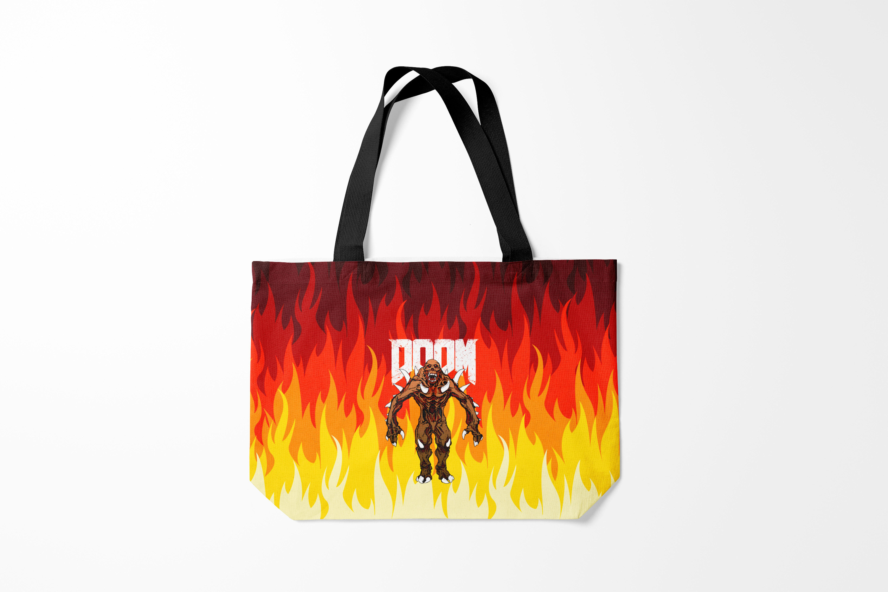 Сумка шoппер унисекс Burnettie Doom IMP FIRE AND MONSTER, красный; желтый, Doom IMP FIRE AND MONSTER
Сумка шoппер унисекс Burnettie Doom IMP FIRE AND MONSTER, красный; желтый, Doom IMP FIRE AND MONSTER