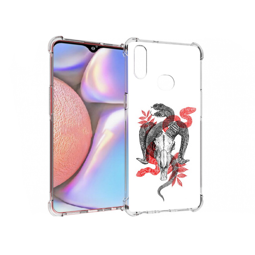 Чехол MyPads Tocco для Samsung Galaxy A10s змея в черепе рисунок (PT139908.534.365), Прозрачный, Tocco
Чехол MyPads Tocco для Samsung Galaxy A10s змея в черепе рисунок (PT139908.534.365), Прозрачный, Tocco