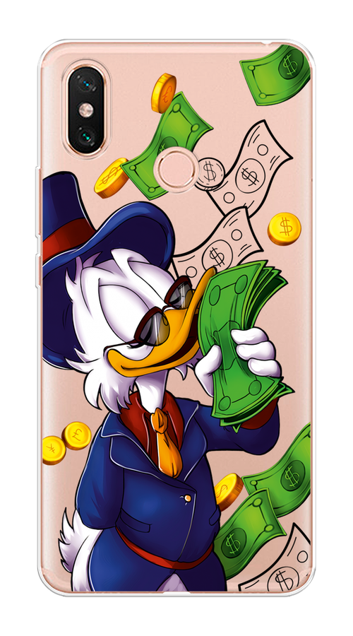 Чехол на Xiaomi Mi Max 3 "Scrooge McDuck with Money", Синий;зеленый;белый, 34350-6
Чехол на Xiaomi Mi Max 3 "Scrooge McDuck with Money", Синий;зеленый;белый, 34350-6