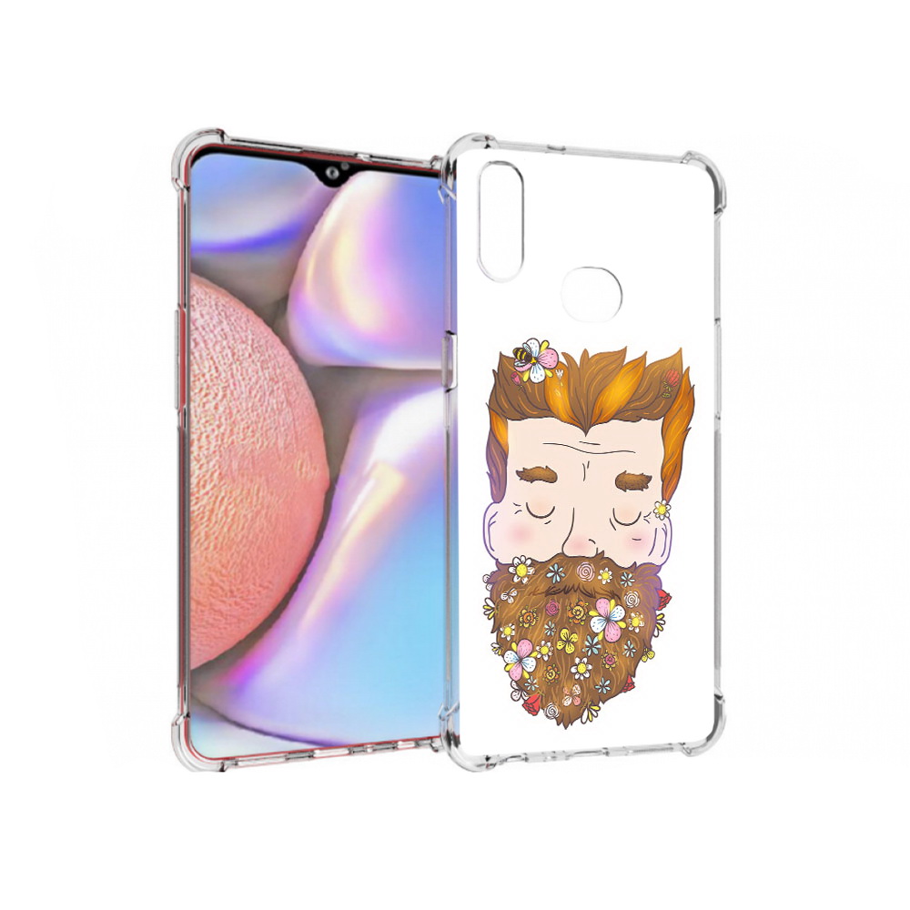 Чехол MyPads Tocco для Samsung Galaxy A10s мужчина с цветами в бороде (PT139908.534.489), Прозрачный, Tocco
Чехол MyPads Tocco для Samsung Galaxy A10s мужчина с цветами в бороде (PT139908.534.489), Прозрачный, Tocco