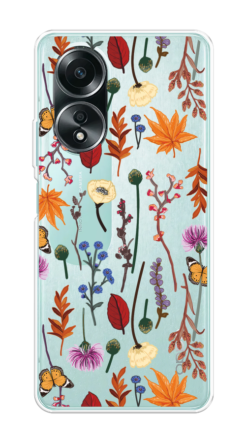 Чехол на Oppo A58 4G "Orange Purple flowers", Оранжевый;красный;розовый;желтый;прозрачный, 2514950-1
Чехол на Oppo A58 4G "Orange Purple flowers", Оранжевый;красный;розовый;желтый;прозрачный, 2514950-1