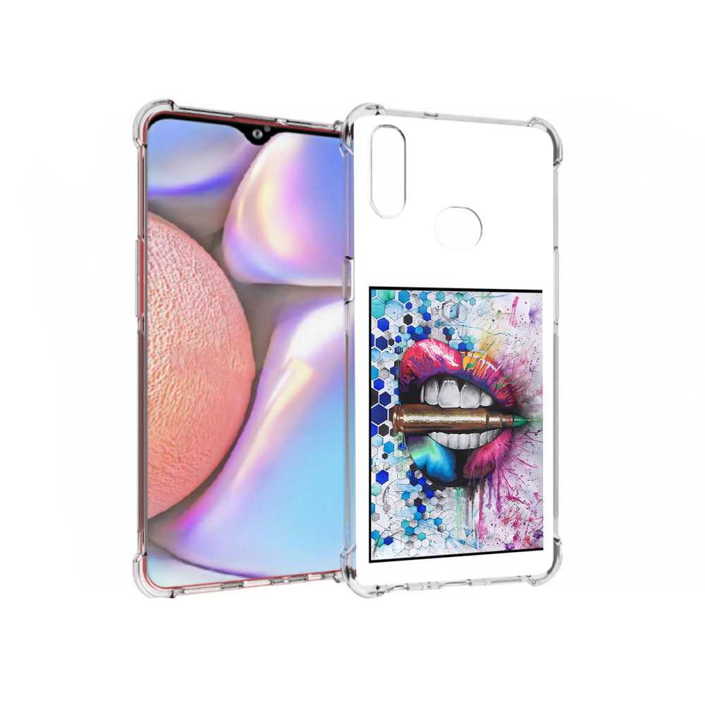 Чехол MyPads Tocco для Samsung Galaxy A10s разноцветные губы с пулей (PT139908.534.571), Прозрачный, Tocco
Чехол MyPads Tocco для Samsung Galaxy A10s разноцветные губы с пулей (PT139908.534.571), Прозрачный, Tocco