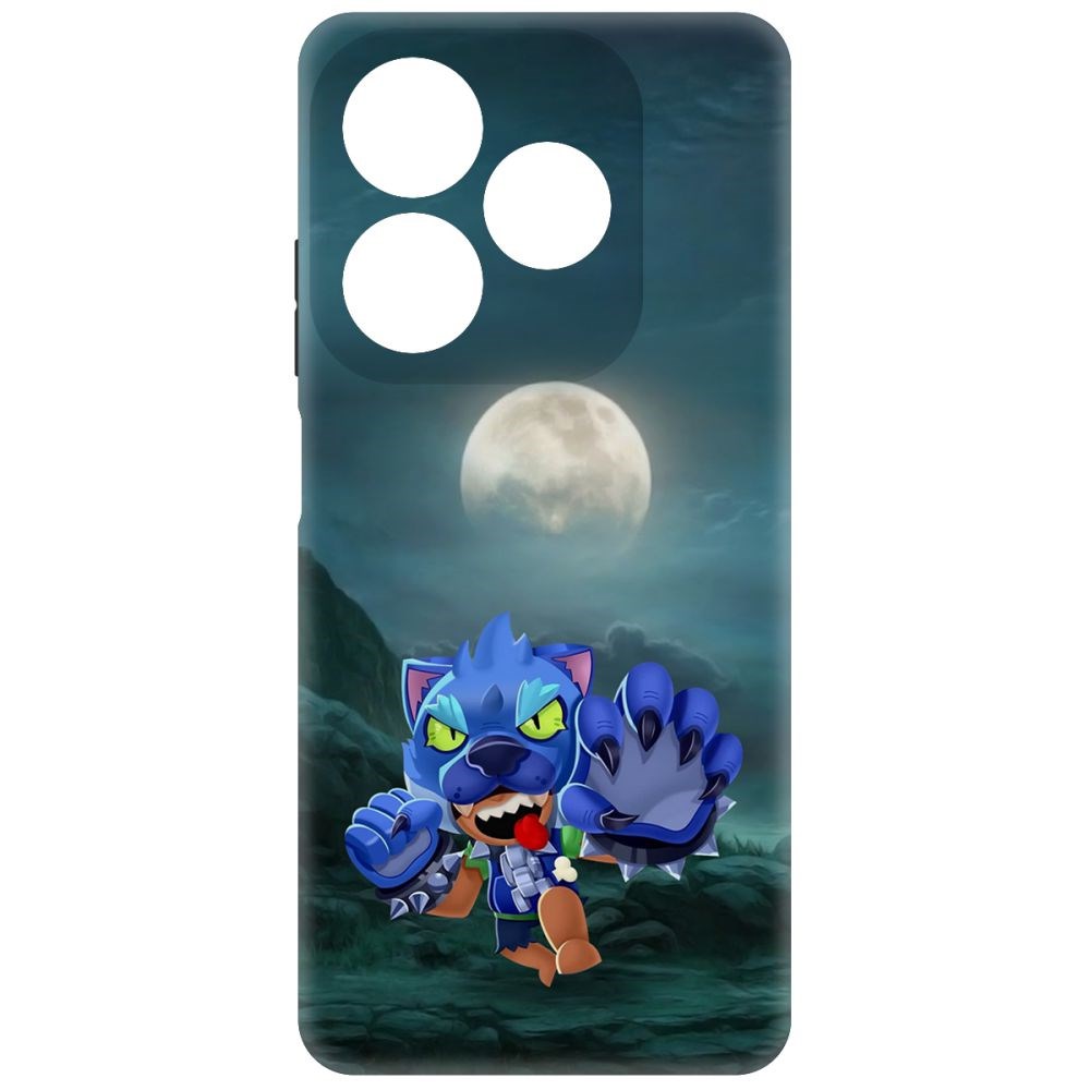Чехол-накладка Krutoff Soft Case Brawl Stars - Оборотень Леон для INFINIX Smart 8 черный
Чехол-накладка Krutoff Soft Case Brawl Stars - Оборотень Леон для INFINIX Smart 8 черный