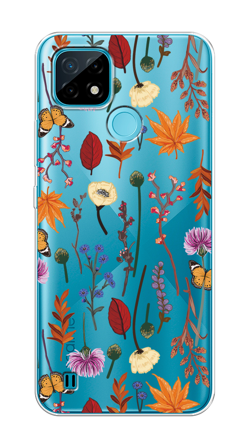 Чехол на Realme C21 "Orange Purple flowers", Оранжевый;красный;розовый;желтый;прозрачный, 254950-1
Чехол на Realme C21 "Orange Purple flowers", Оранжевый;красный;розовый;желтый;прозрачный, 254950-1