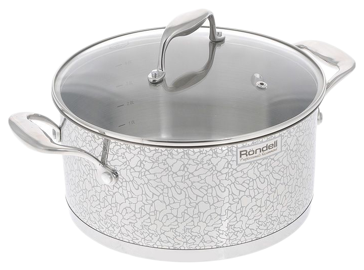Кастрюля Rondell Vintage с крышкой, серебристый, 24 см, 5 л, серия Vintage Rondell 344
Кастрюля Rondell Vintage с крышкой, серебристый, 24 см, 5 л, серия Vintage Rondell 344