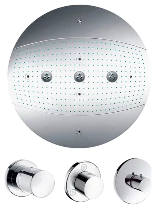 Верхний душ Hansgrohe 28403000, верхний душ (тарелка) Raidance Rainmaker диаметр 600 мм, потолок
Верхний душ Hansgrohe 28403000, верхний душ (тарелка) Raidance Rainmaker диаметр 600 мм, потолок