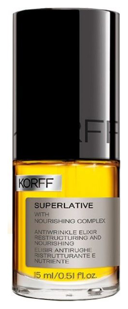 Эликсир Korff Superlative Antiwrinkle Restructuring Nourishing Elixir 15 мл, Superlative Antiwrinkle Restructuring Nourishing Elixir 15 мл
Эликсир Korff Superlative Antiwrinkle Restructuring Nourishing Elixir 15 мл, Superlative Antiwrinkle Restructuring Nourishing Elixir 15 мл